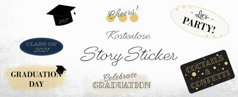 Instagram Story Sticker – Graduation 2021