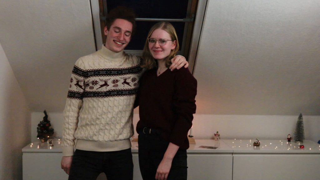 Paul Kolodziej and Julia from the Song "Mary, Did You Know? (Duet Version)" from the Christmas Album Believe