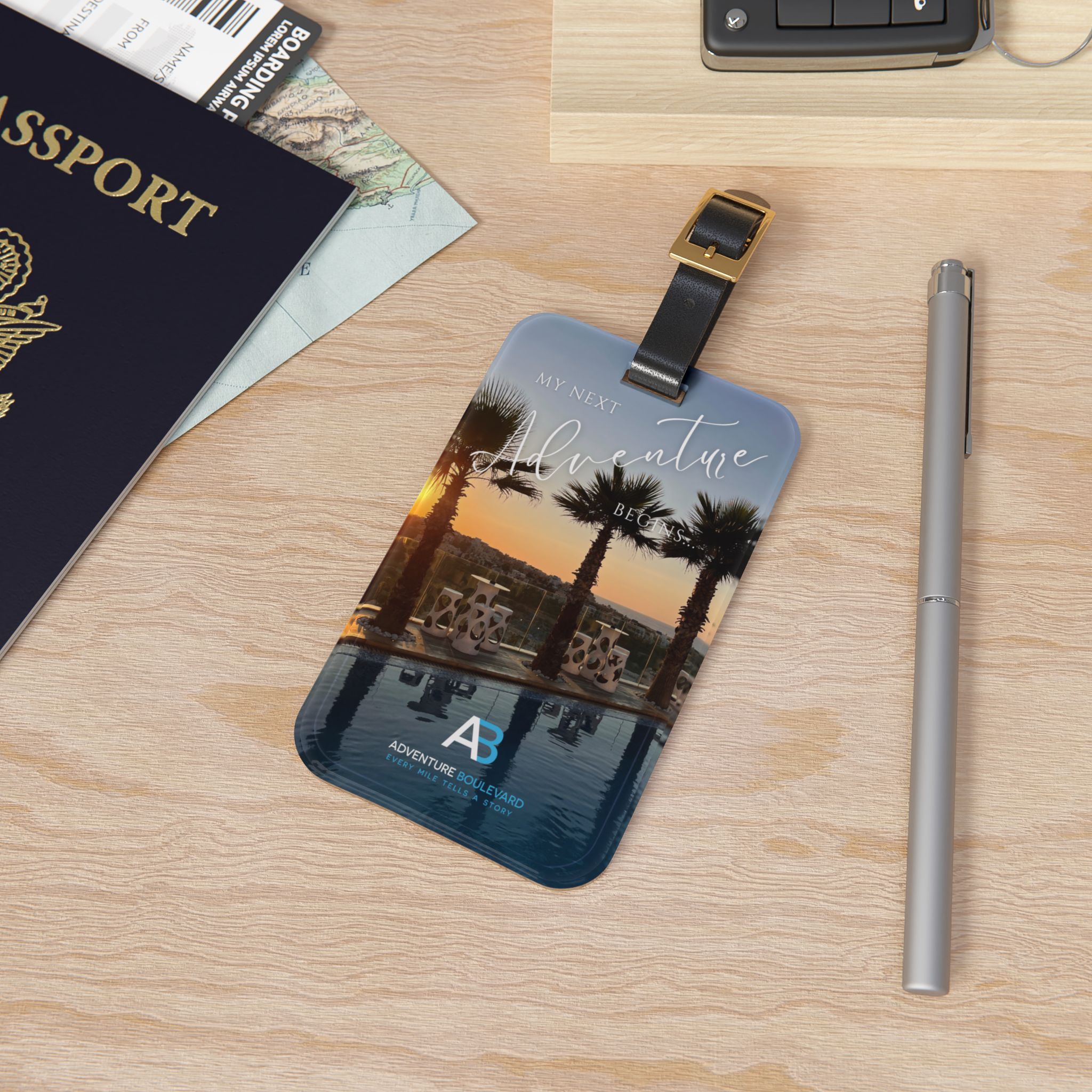 Luggage Tag "My Next Adventure Begins" - Image 4