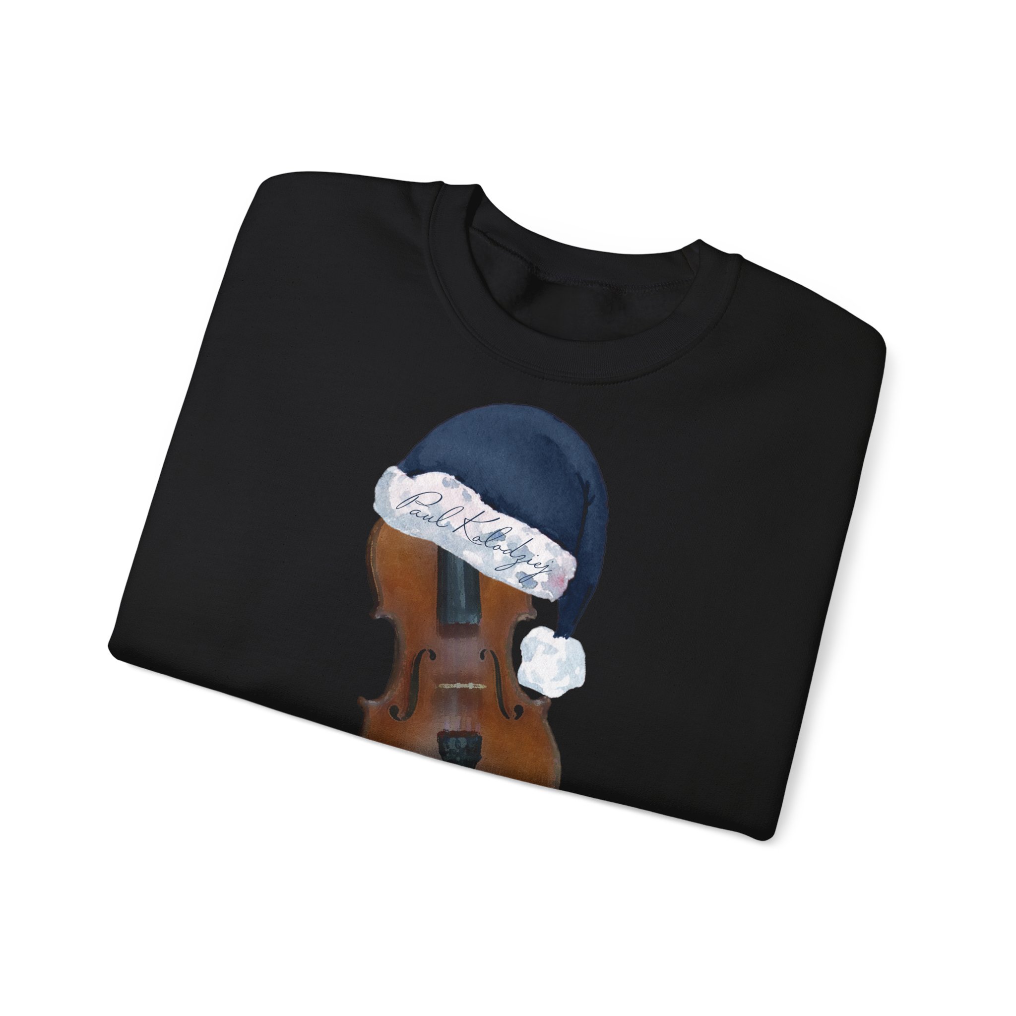 Believe Sweater (black with blue) - Image 2