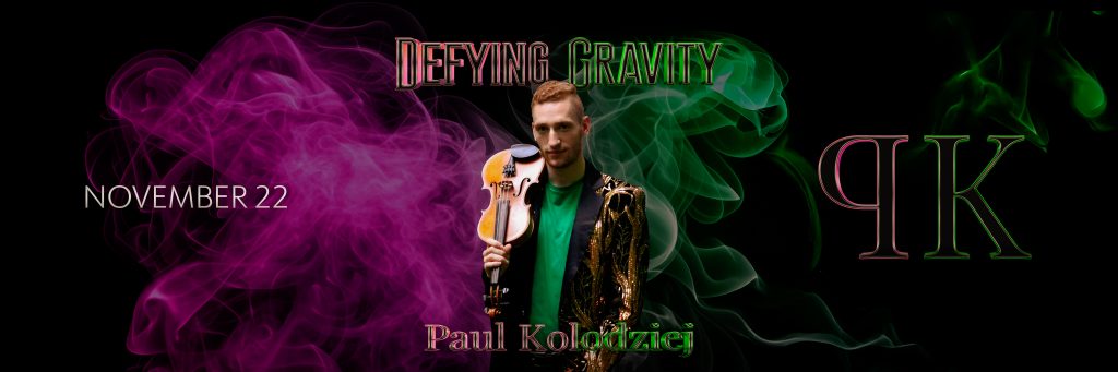 Defying Gravity Wicked Banner Paul Kolodziej Los Angeles Premierę